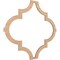 Ekena Millwork 66 56W x 66 56H x 38T Large Marrakesh Decorative Fretwork Wood Ceiling Panels, Hickory CELW67X67X0375MRKHI - alternate 4